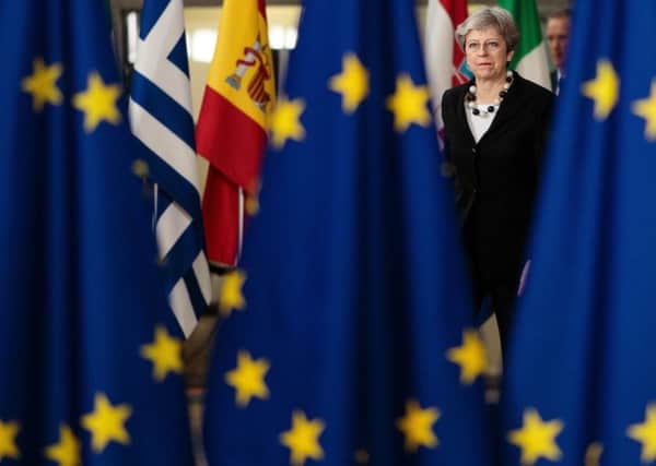Prime Minster Theresa May at the final day of the European Council leaders summit in Brussels. Relations with the EU are still of pivotal importance. Picture: Jack Taylor/Getty