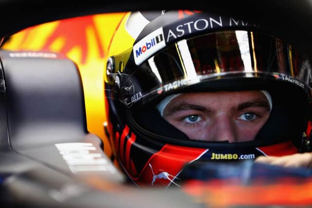 Max Verstappen prepares to drive in practice for the Australian GP. Picture: Getty