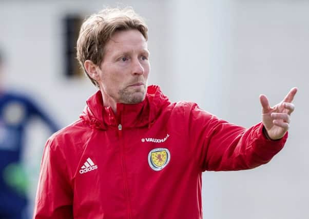 Scotland U21 head coach Scot Gemmill. Picture: SNS