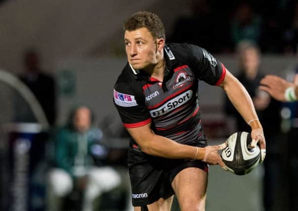 Edinburgh's hero, Duncan Weir. Picture: SNS