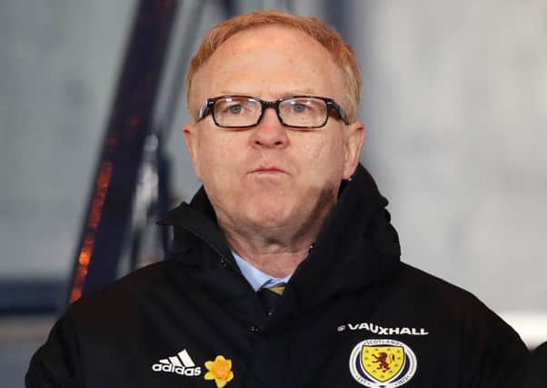 Alex McLeish started his second spell with a losing start. Picture: Getty