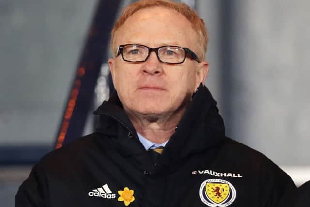 Scotland manager Alex McLeish. Picture: Ian MacNicol/Getty Images