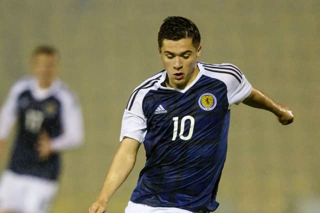 Scotland's Jack Aitchison scored a brace against the Netherlands