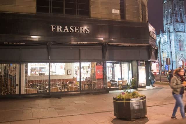 The House of Fraser chain has 59 stores. Picture: Ian Georgeson