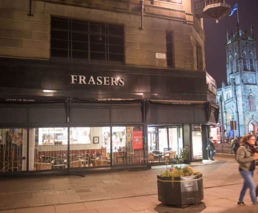 The House of Fraser chain has 59 stores. Picture: Ian Georgeson