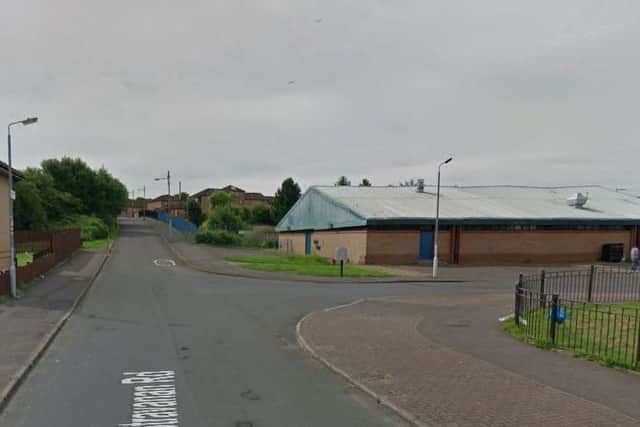 The attack took place in the Castlemilk area of the city. Picture: Google