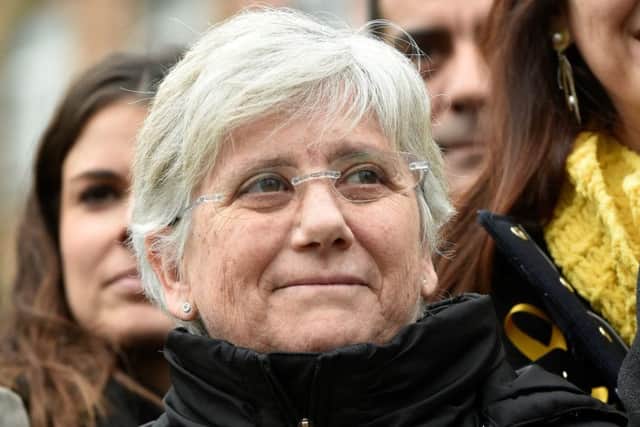 Catalonia's former Councillor of Education of the Generalitat Clara Ponsati is set to hand herself in to Police Scotland  (Photo: Getty Images)