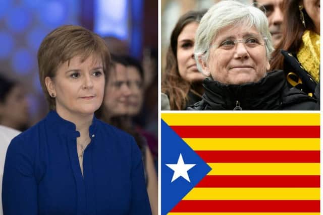 Nicola Sturgeon says the Scottish Government cannot intervene in the European arreast warrent of Clara Ponsati. Pictures: John Devlin/PA/WikiCommons