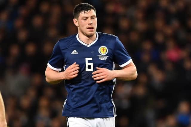 23/03/18 INTERNATIONAL FRIENDLY
SCOTLAND v COSTA RICA
HAMPDEN PARK - GLASGOW
Scott McKenna in action for Scotland