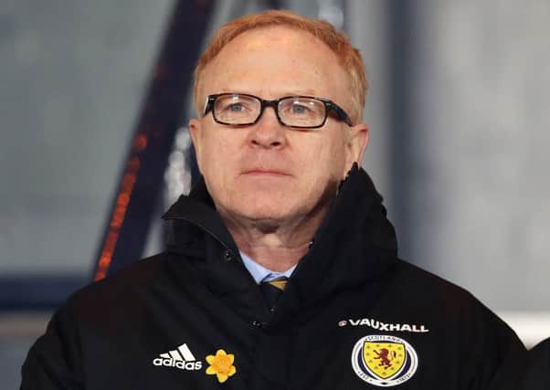 Alex McLeish wants a positive result in Hungary to build Scottish confidence. Picture: Getty.