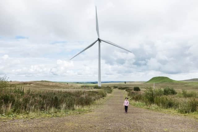 More than a third of the UKs renewable energy produced north of the border. Picture: John Devlin