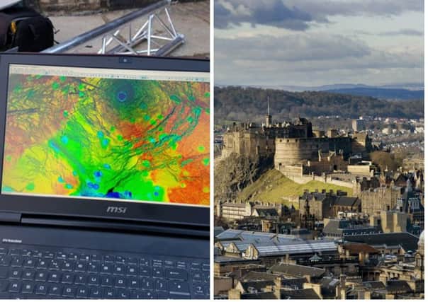 Scientists at Historic Environment Scotland used advanced 3D imaging technology to explore Edinburgh Castle.