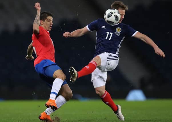 Scotland's friendly defeat to Costa Rica was shown on Sky Sports. Picture: Getty