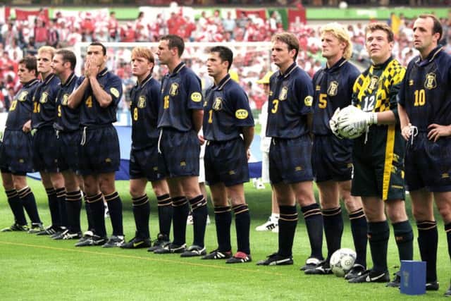 Scotland won 1-0 against Switzerland in their final Euro 96 match - but whatever happened to those who took part? Picture: SNS Group