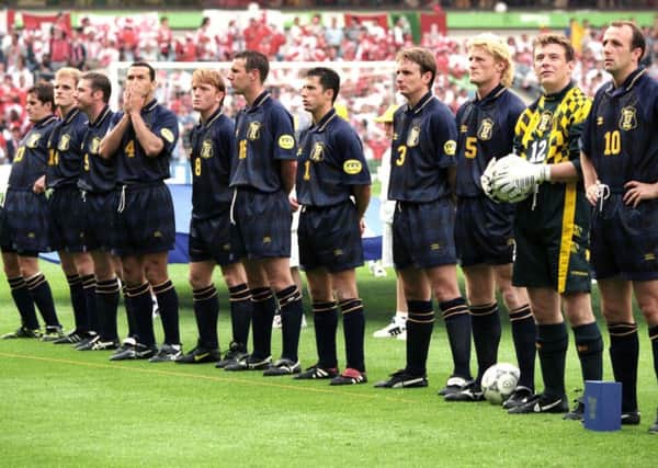 Scotland won 1-0 against Switzerland in their final Euro 96 match - but whatever happened to those who took part? Picture: SNS Group