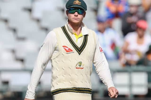 Australia captain Steve Smith during the third Test at Newlands. Picture: EJ Langer/Gallo Images/Getty Images