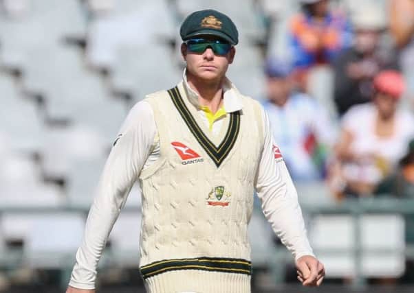 Australia captain Steve Smith during the third Test at Newlands. Picture: EJ Langer/Gallo Images/Getty Images