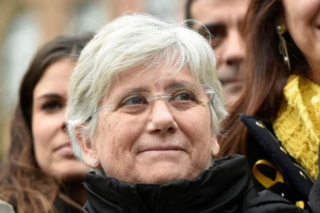 Clara Ponsati is expected to appear at Edinburgh Sheriff Court tomorrow. Picture: John Thys/AFP