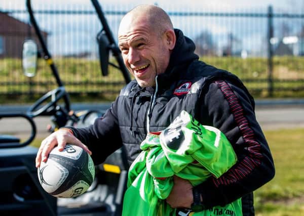 Richard Cockerill knows good results are the best way to build support, regardless of where home is. Picture: SNS/SRU.