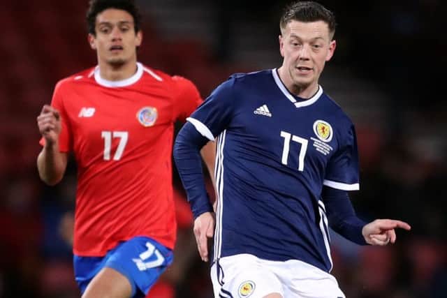 Callum McGregor is almost certain to start for Scotland in Budapest. Picture: PA.