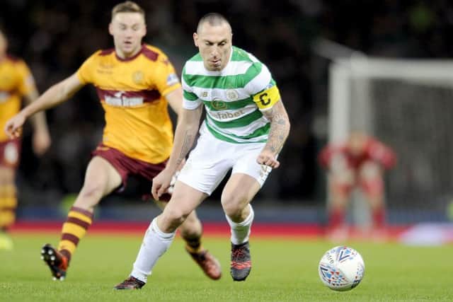 Scott Brown will receive a testimonial against the Republic of Ireland later this year. Picture: Michael Gillen