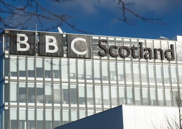 BBC Scotland studios in Glasgow. Pic by John  Devlin