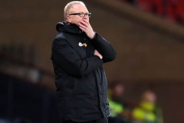 Will Scotland boss Alex McLeish continue to experiment? Picture: PA