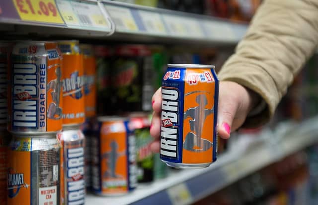 Irn Bru changed recipe recently. Picture: John Devlin.