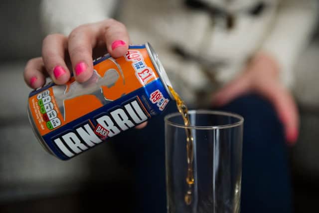Sales of Irn-Bru were up eight per cent in 2017. Picture: John Devlin