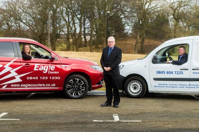 Eagle Couriers is one of the biggest players in the Scottish marketplace. Picture: Wullie Marr Photography
