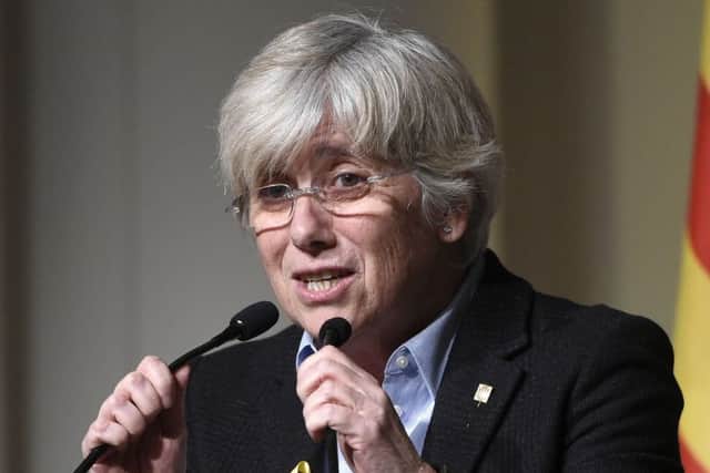 Clara Ponsati is facing extradition to Spain on charges of rebellion in relation to her support for Catalan independence (Picture: AFP/Getty)