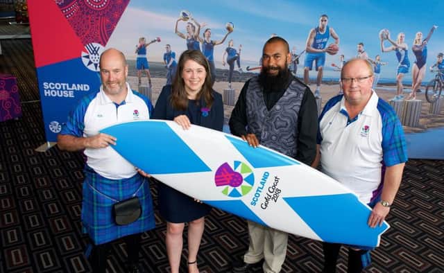 Brand Oath was responsible for the Team Scotland branding.