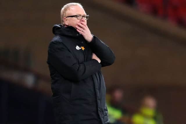 Alex McLeish has rung the changes for tonight's match in Budapest. Picture: PA