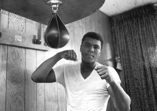 American Heavyweight boxer Cassius Clay (later Muhammad Ali), in 1965. Pic: Harry Benson/Express/Hulton Archive/Getty Images