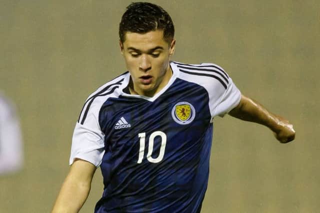 Celtic's Jack Aitchison scored for Scotland. Picture: SNS