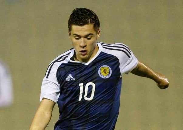 Celtic's Jack Aitchison scored for Scotland. Picture: SNS