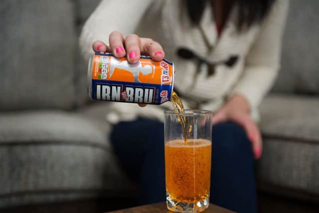 Irn-Bru chief Roger White has hinted that an alcoholic version of the popular fizzy drink could be on the cards. Picture: TSPL