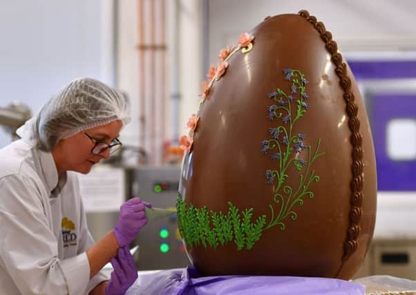 Easter has been turned into a celebration of eating chocolate eggs (Picture: PA)