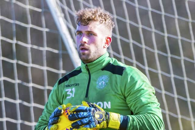 Hibs goalkeeper Cammy Bell. Picture: SNS