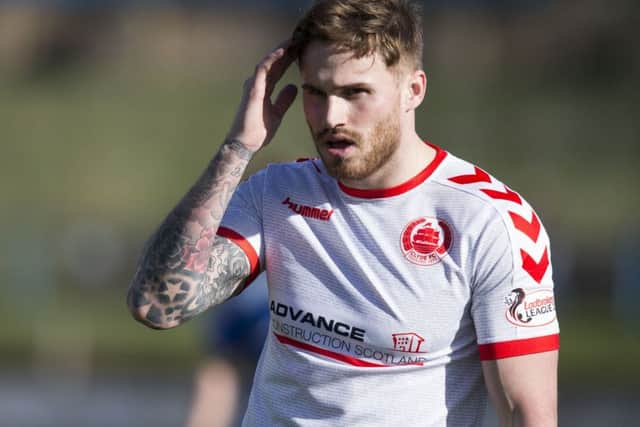 David Goodwillie has scored 25 goals for Clyde this season. Picture: Kenny Smith/SNS