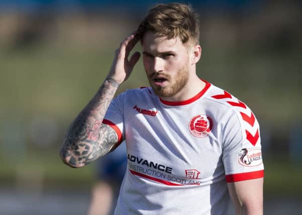 David Goodwillie has scored 25 goals for Clyde this season. Picture: Kenny Smith/SNS
