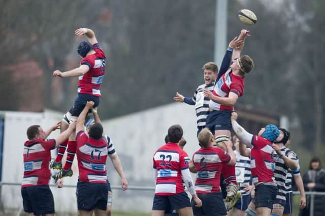 Aberdeen Grammar in action against Heriot's in an RBS Cup match - but there will be no Aberdeen team in the new Super 6 league. File picture: SNS Group