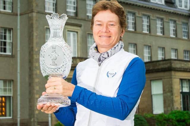 Catriona Matthew will captain Europe in 2019 Solheim Cup at Gleneagles against a US side led by Juli Inkster. Picture: Tristan Jones