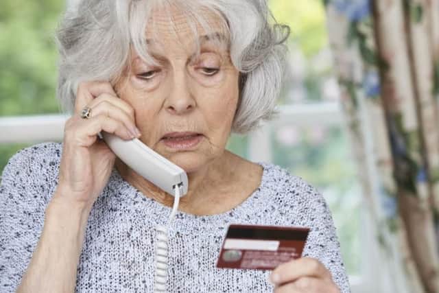 Elderly people are more likely to have landline-only packages.