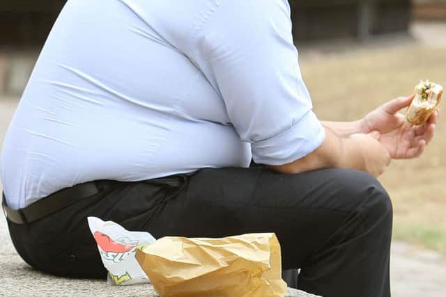 Unhealthy takeaway food is a particular problem. Picture: PA