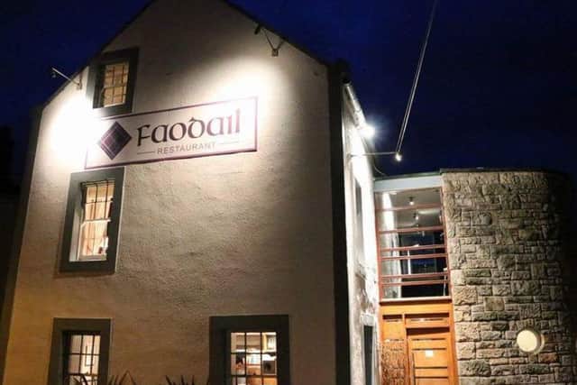 The pair opened the restaurant last year.