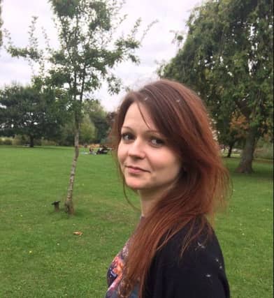 The daughter of former Russian Spy Sergei Skripal, Yulia Skripal. Pic: Yulia Skripal/Facebook via AP