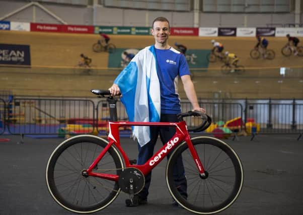 Kyle Gordon quit his job on an oil rig in order to compete at the Gold Coast. Picture: Jeff Holmes