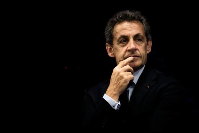 Former French president Nicolas Sarkozy has been ordered to stand trial on charges of corruption. Pic: AFP/Getty