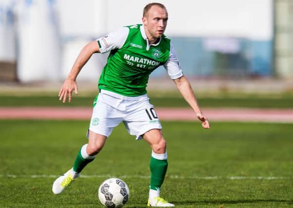 Dylan McGeouch impressed Scotland manager Alex McLeish by his eagerness to join the squad despite being injured. Picture: SNS.